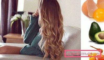 Maschere fatte in casa per capelli fragili