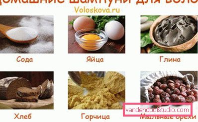 Shampoo per capelli fatti in casa Ricette fatte in casa con lo shampoo
