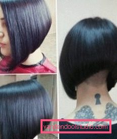 Tagliare un bob Taglio di capelli spettacolare ed elegante sulla gamba