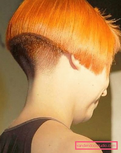Tagliare un bob con i capelli corti Taglio di capelli spettacolare ed elegante sulla gamba