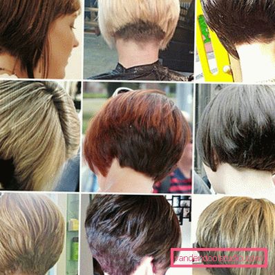 Haircare e macchiare i tagli di capelli Taglio di capelli spettacolare ed elegante sulla gamba