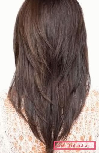 Coda di volpe taglio di capelli per capelli medi Taglio di volpe spettacolare su capelli lunghi e medi