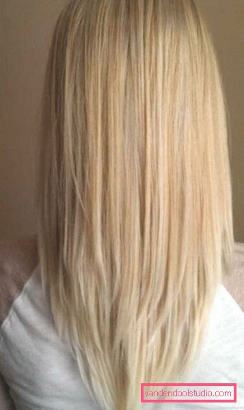 Coda di volpe taglio di capelli per capelli medi Taglio di volpe spettacolare su capelli lunghi e medi