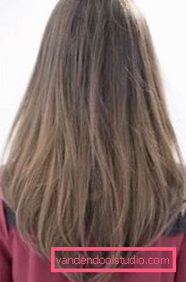 Coda di volpe taglio di capelli per capelli medi Taglio di volpe spettacolare su capelli lunghi e medi
