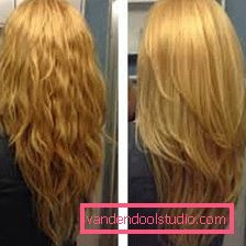 Haircut Fox tail per capelli lunghi Taglio di volpe spettacolare su capelli lunghi e medi