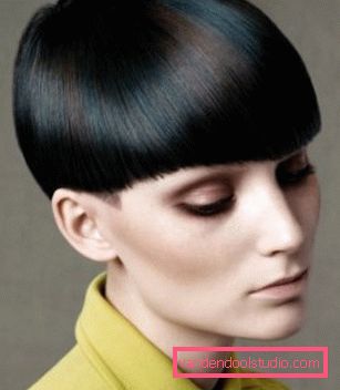 Pagina di taglio di capelli Elegante pagina di taglio di capelli per capelli corti e medi