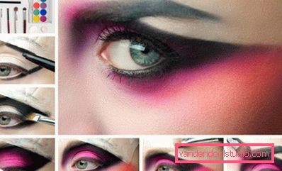 trucco grafico brillante trucco grafico brillante