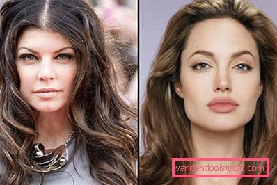 Cantante Fergie e Angelina Jolie