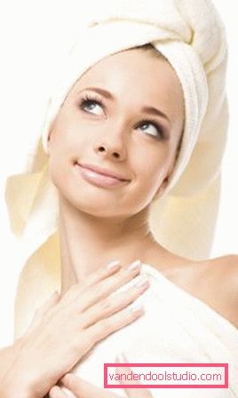 Impacco di capelli caldi