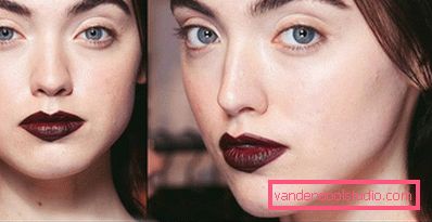 rossetto marrone rossiccio sulle labbra rossetto marrone rossiccio sulle labbra