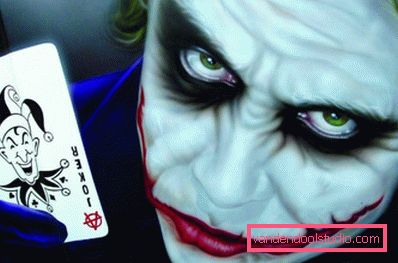 Trucco Joker su Halloween Trucco Joker su Halloween
