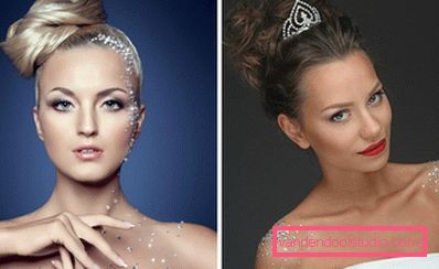 strass in un'immagine festosa