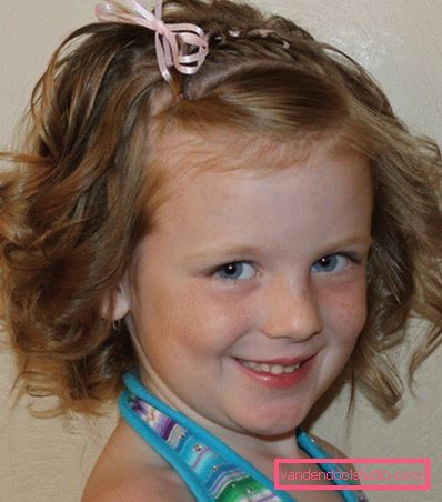 Acconciature per capelli corti Idee per mamme acconciature per bambini per i capelli corti per le ragazze