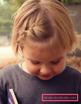 Acconciature per capelli corti Idee per mamme acconciature per bambini per i capelli corti per le ragazze