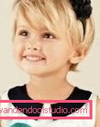 Acconciature per capelli corti Idee per mamme acconciature per bambini per i capelli corti per le ragazze