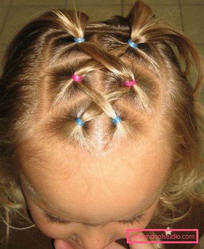 Acconciature per capelli corti Idee per mamme acconciature per bambini per i capelli corti per le ragazze
