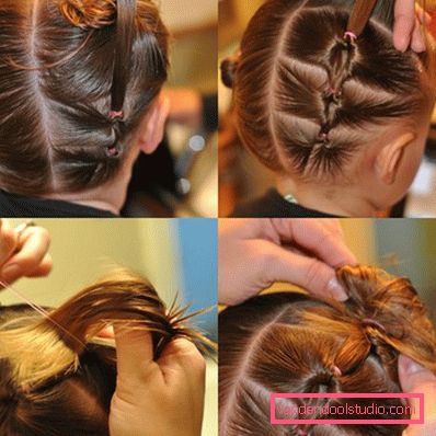 Acconciature per capelli corti Idee per mamme acconciature per bambini per i capelli corti per le ragazze