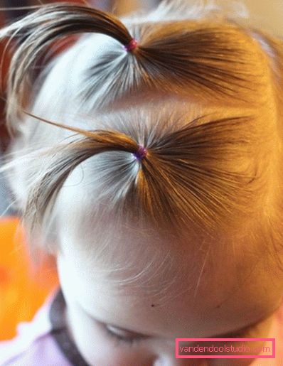 Acconciature per capelli corti Idee per mamme acconciature per bambini per i capelli corti per le ragazze