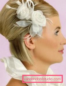 Acconciature da sposa belle per i capelli corti Idee acconciature da sposa per capelli corti 2019