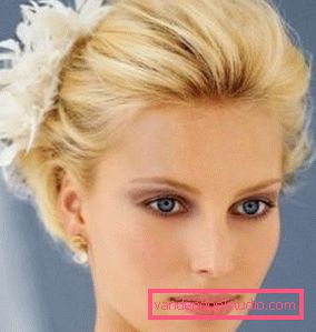 Acconciature da sposa belle per i capelli corti Idee acconciature da sposa per capelli corti 2019