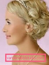 Acconciature da sposa belle per i capelli corti Idee acconciature da sposa per capelli corti 2019
