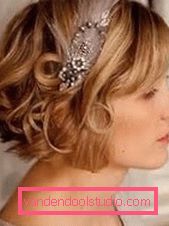 Acconciature da sposa belle per i capelli corti Idee acconciature da sposa per capelli corti 2019