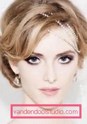 Acconciature da sposa belle per i capelli corti Idee acconciature da sposa per capelli corti 2019