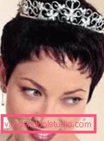 Acconciature da sposa belle per i capelli corti Idee acconciature da sposa per capelli corti 2019