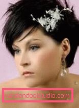 Acconciature da sposa belle per i capelli corti Idee acconciature da sposa per capelli corti 2019