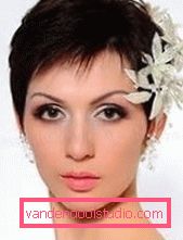 Acconciature da sposa belle per i capelli corti Idee acconciature da sposa per capelli corti 2019