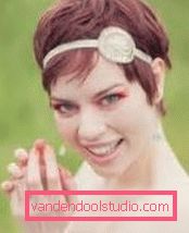 Acconciature da sposa belle per i capelli corti Idee acconciature da sposa per capelli corti 2019