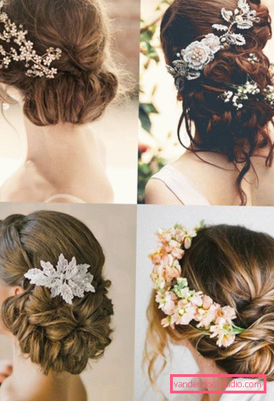 Idee raccolte acconciature per capelli lunghi