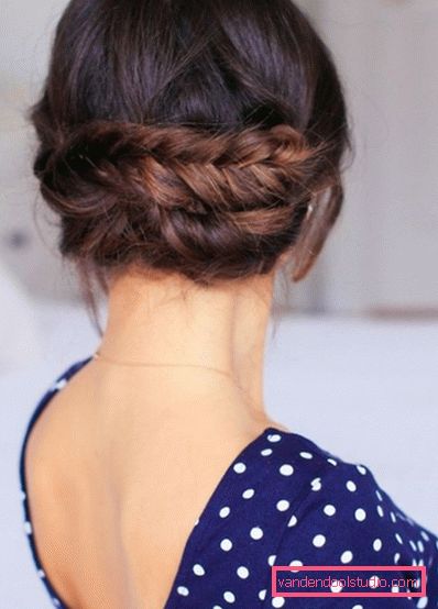 Acconciature raccolte per capelli lunghi basati sulla tessitura Idee raccolte acconciature per capelli lunghi