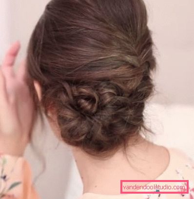 Acconciature raccolte per capelli lunghi basati sulla tessitura Idee raccolte acconciature per capelli lunghi