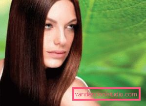 Maschera per capelli con l'henné incolore Maschera per capelli indiana con l'henné incolore