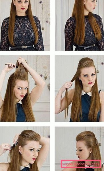 Acconciature di idee interessanti per capelli molto lunghi