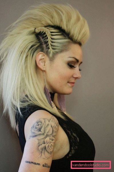 Acconciatura Mohawk Mohawk - acconciatura per uomo e donna