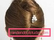 Capelli castani stile capelli da cocktail Come creare rapidamente splendide acconciature sui capelli medi con le tue mani