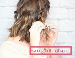 Acconciatura veloce per capelli medi passo 5 Come ottenere rapidamente capelli belli su capelli medi con le proprie mani