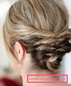 Acconciatura sulla base di finimenti per capelli medi Come ottenere rapidamente capelli belli su capelli medi con le proprie mani