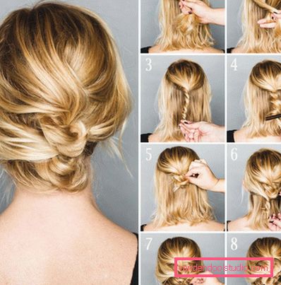 Acconciature rapide per tutti i giorni fai da te - foto passo passo Come fare i capelli velocemente per tutti i giorni
