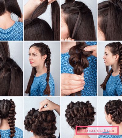 acconciature con elastici per ragazze Come rendere le acconciature con elastici per le ragazze - passo dopo passo le foto delle acconciature
