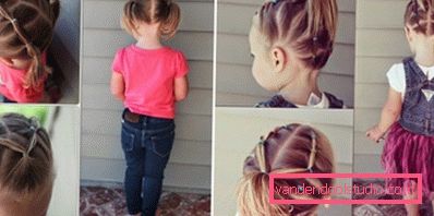 acconciature con elastici per ragazze Come rendere le acconciature con elastici per le ragazze - passo dopo passo le foto delle acconciature