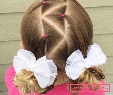 acconciature con elastici per ragazze Come rendere le acconciature con elastici per le ragazze - passo dopo passo le foto delle acconciature