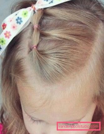 acconciature con elastici per ragazze Come rendere le acconciature con elastici per le ragazze - passo dopo passo le foto delle acconciature