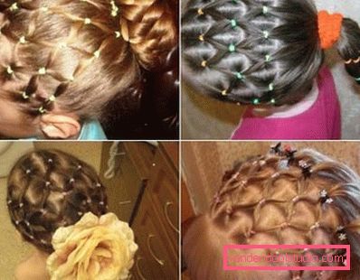 acconciature con elastici per ragazze Come rendere le acconciature con elastici per le ragazze - passo dopo passo le foto delle acconciature