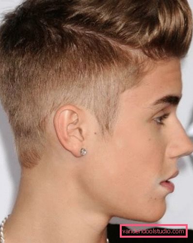 acconciatura justin bieber Qual è il nome della pettinatura di Justin Bieber