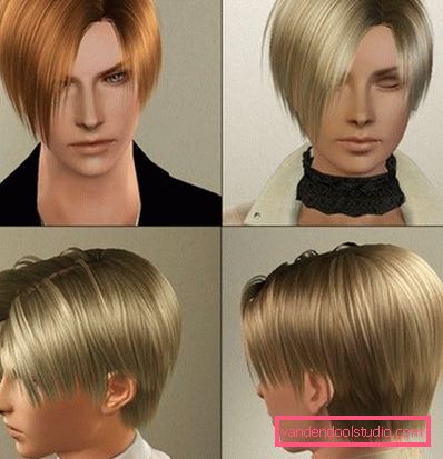 Come si chiama l'acconciatura di Leon Kennedy