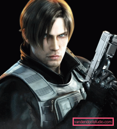 Come si chiama l'acconciatura di Leon Kennedy