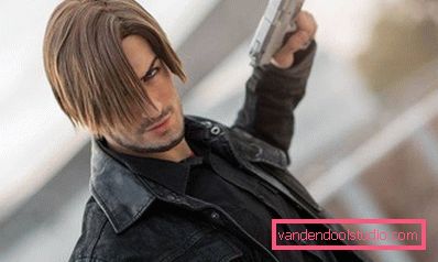 Come si chiama l'acconciatura di Leon Kennedy